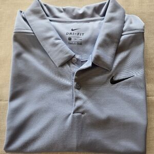NWOT Nike Men's Dri-FIT Light Blue Polo Shirt 2XL